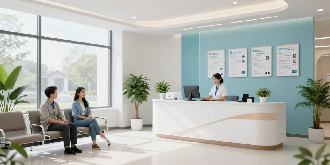 The best hair transplant Turkey clinic, showcasing compassionate patient care in a modern health clinic.