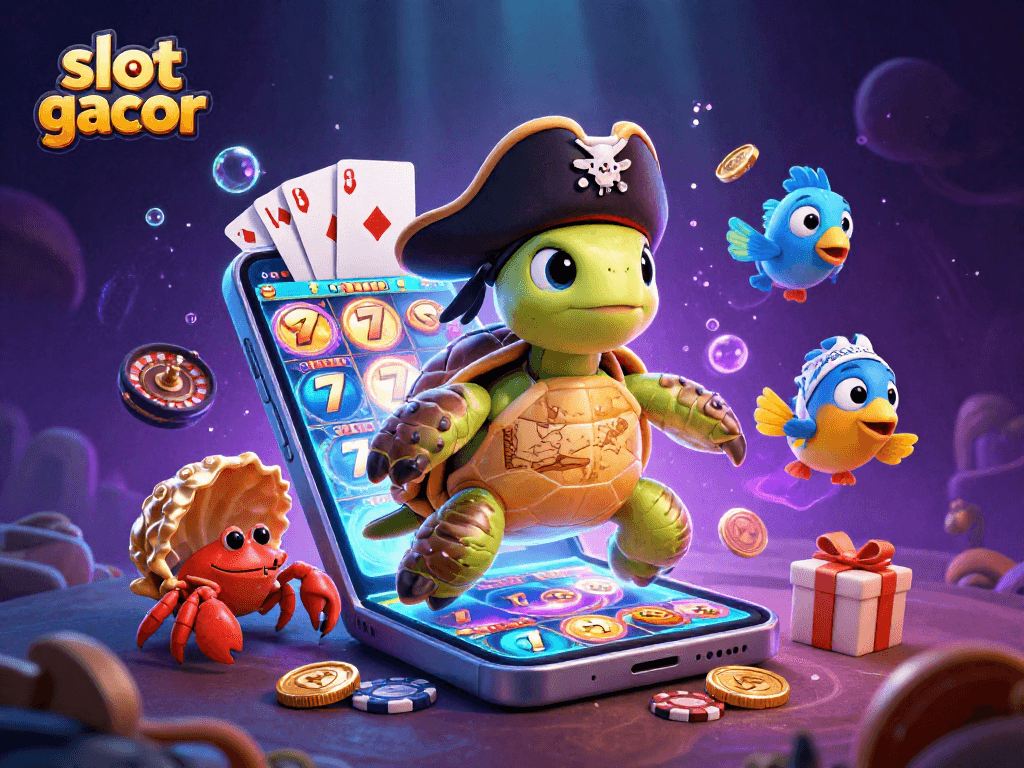 Menangkan slot gacor saat bermain dengan karakter lucu di bawah sinar laut yang berkilauan.