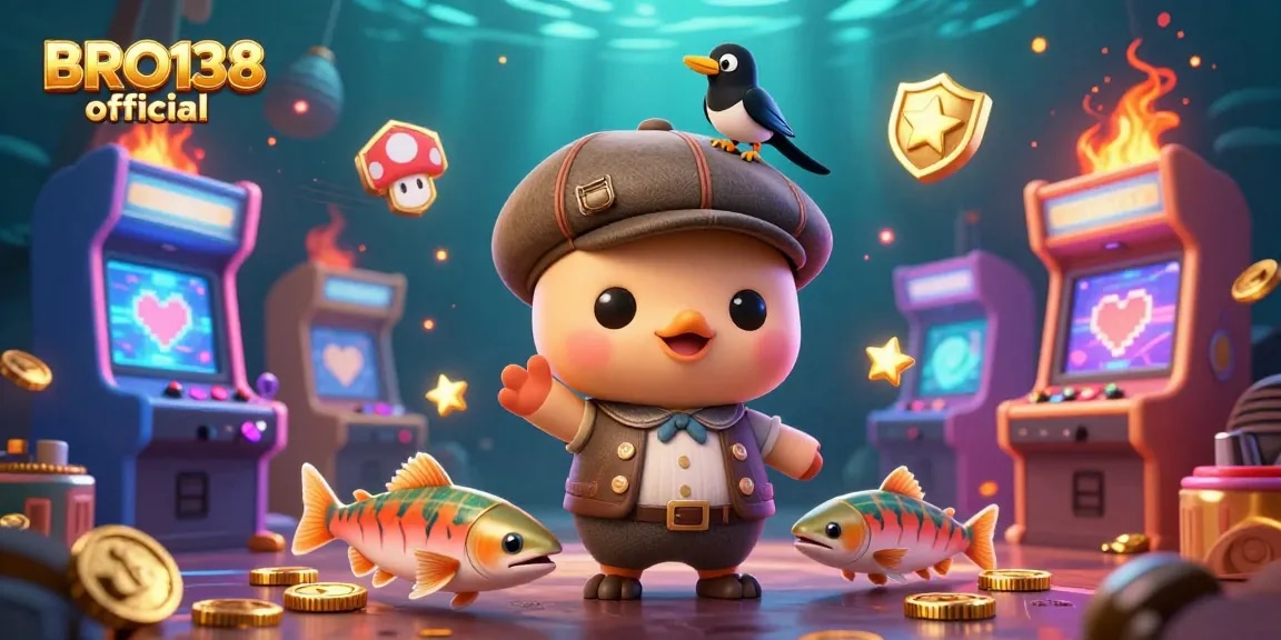 Join the fun with BRO138 official as you spin the slots and win big in a vibrant casino scene!