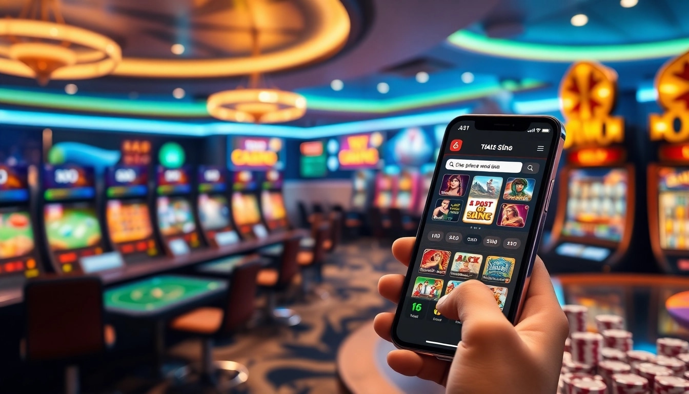 Exciting online gambling scene at TV88 showcasing diverse games and secure interfaces.
