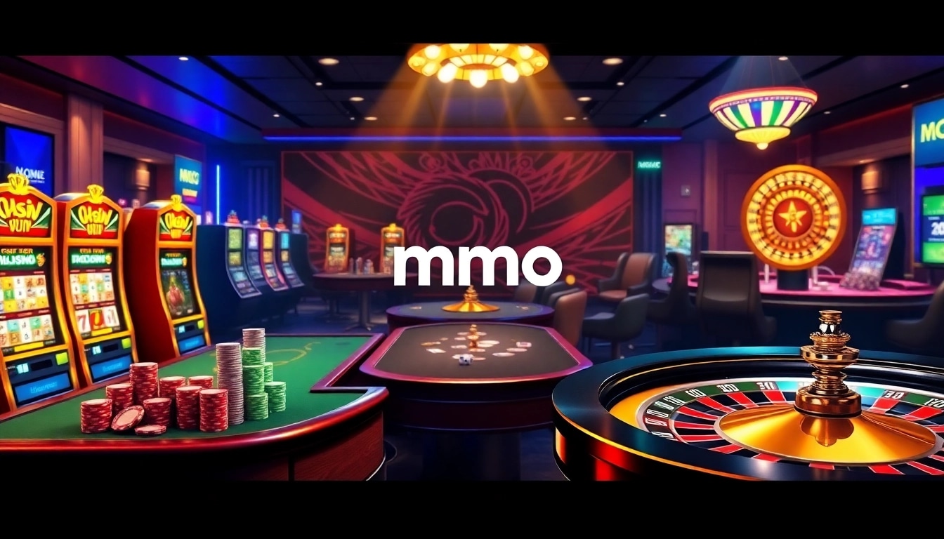 Experience thrilling gameplay at https://mmoo.gripe/ in a vibrant casino setting filled with excitement.