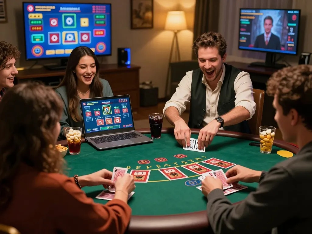 Engaging players participating in an online casino game featuring giường bệnh nhân, showcasing live dealer blackjack gameplay.