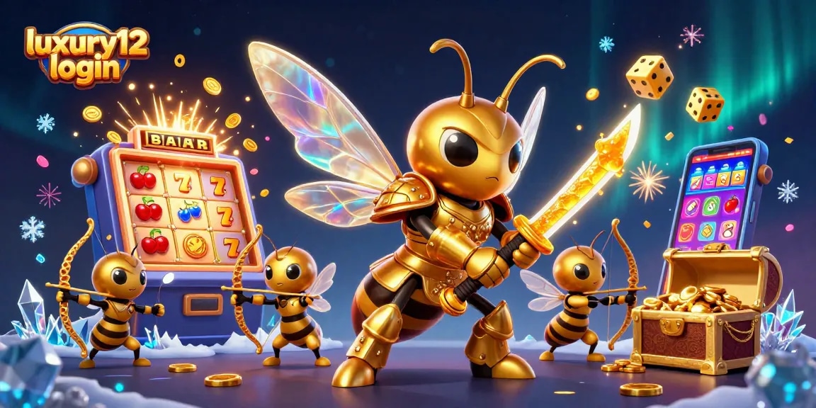 Experience the thrill of luxury12 login amidst dazzling casino elements and lively characters.