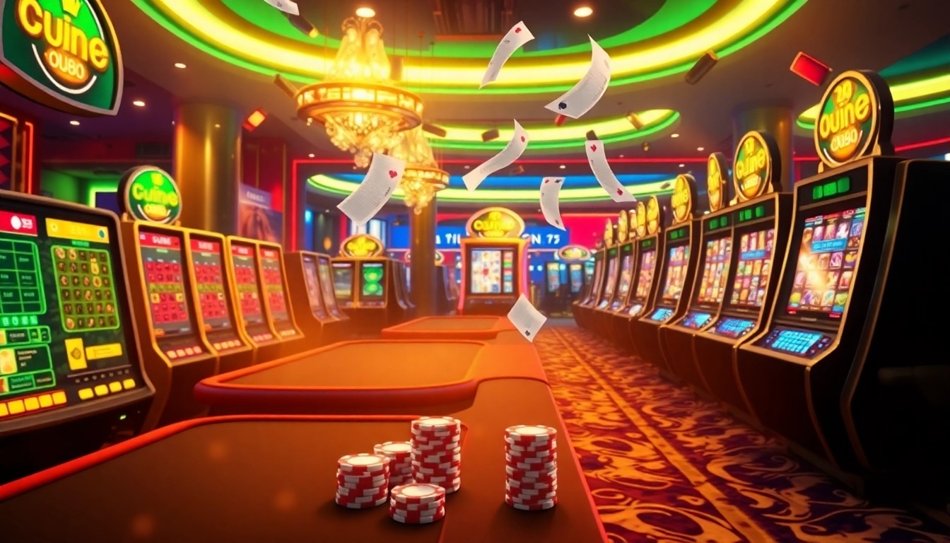 Experience high-stakes excitement with uu88 as vibrant casino visuals come to life.