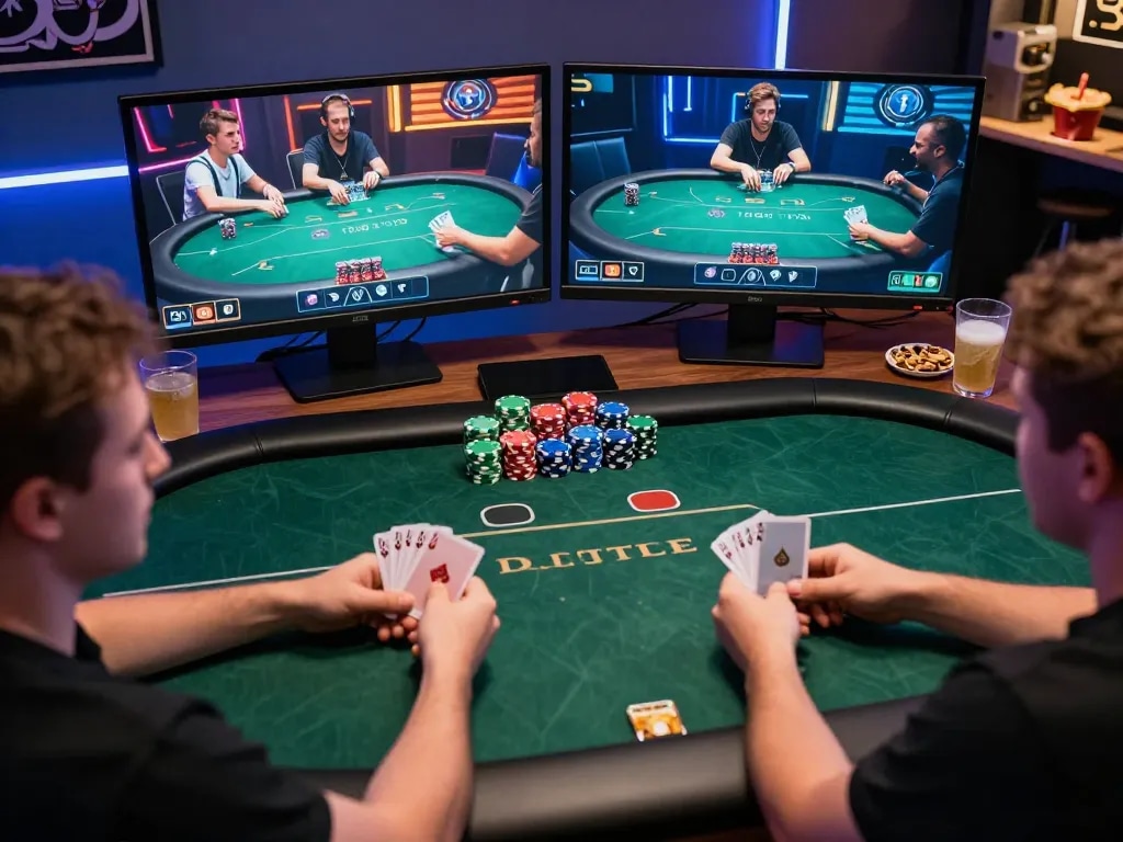 Ikuti hoki link sambil bermain poker online dinamis di rumah dengan pengaturan modern