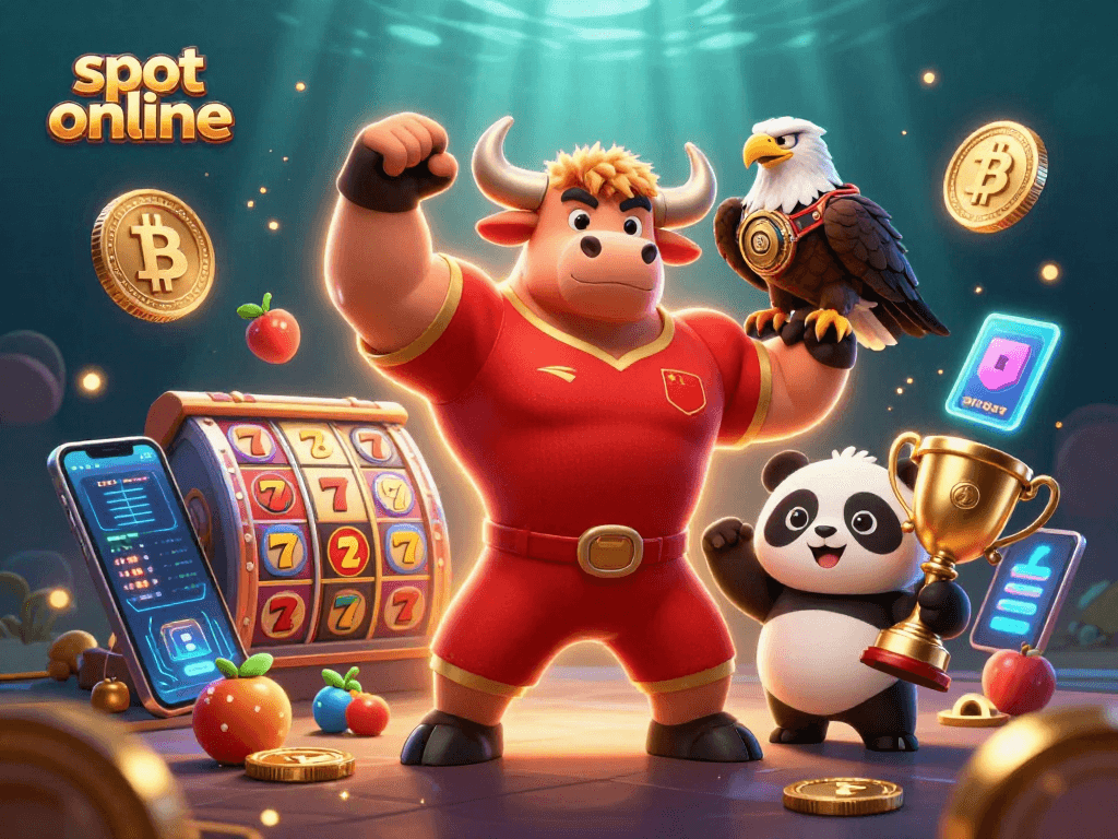 Bermain slot online dengan slot gacor di GWP168, menampilkan simbol keberuntungan dan grafik menarik.