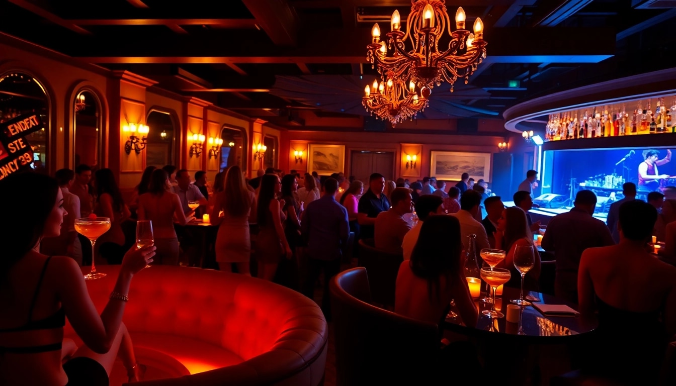 Dinner sxm at Club Noir: vibrant nightlife with stylish patrons and signature drinks.