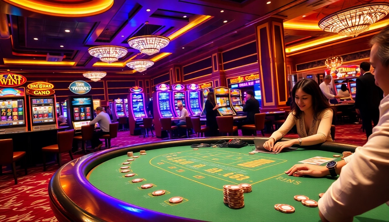 Engage with the excitement of winning bets at 98win vin with vibrant casino gameplay visuals.