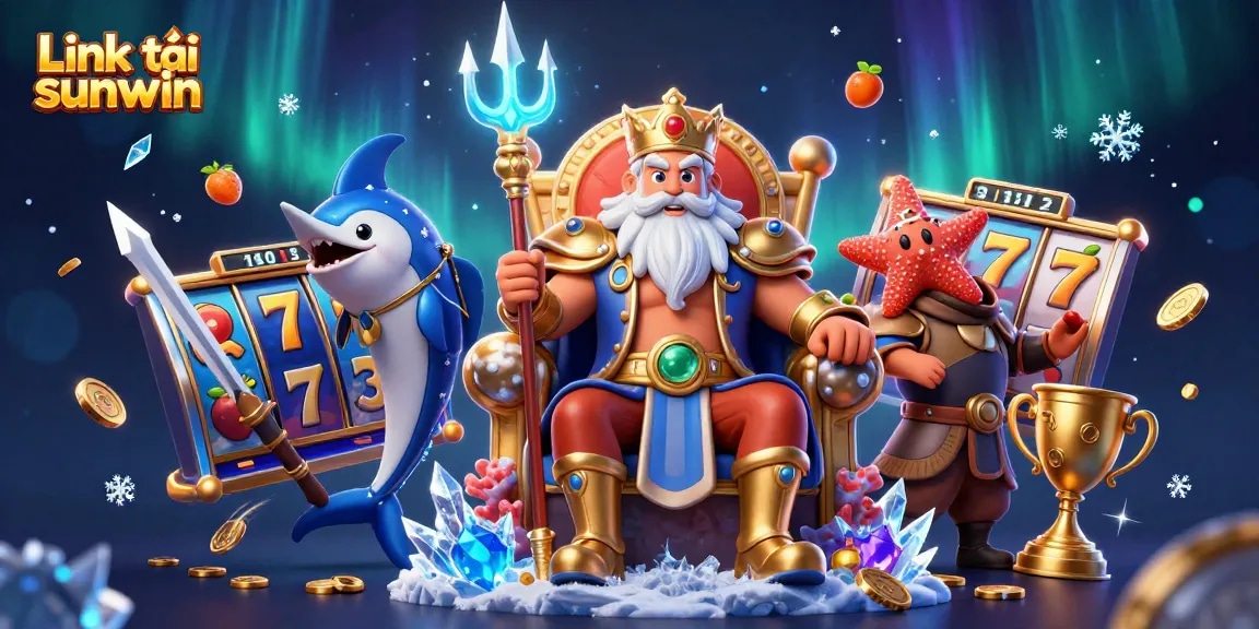 Engage in exciting gaming with Link tải sunwin featuring vibrant casino elements and characters.