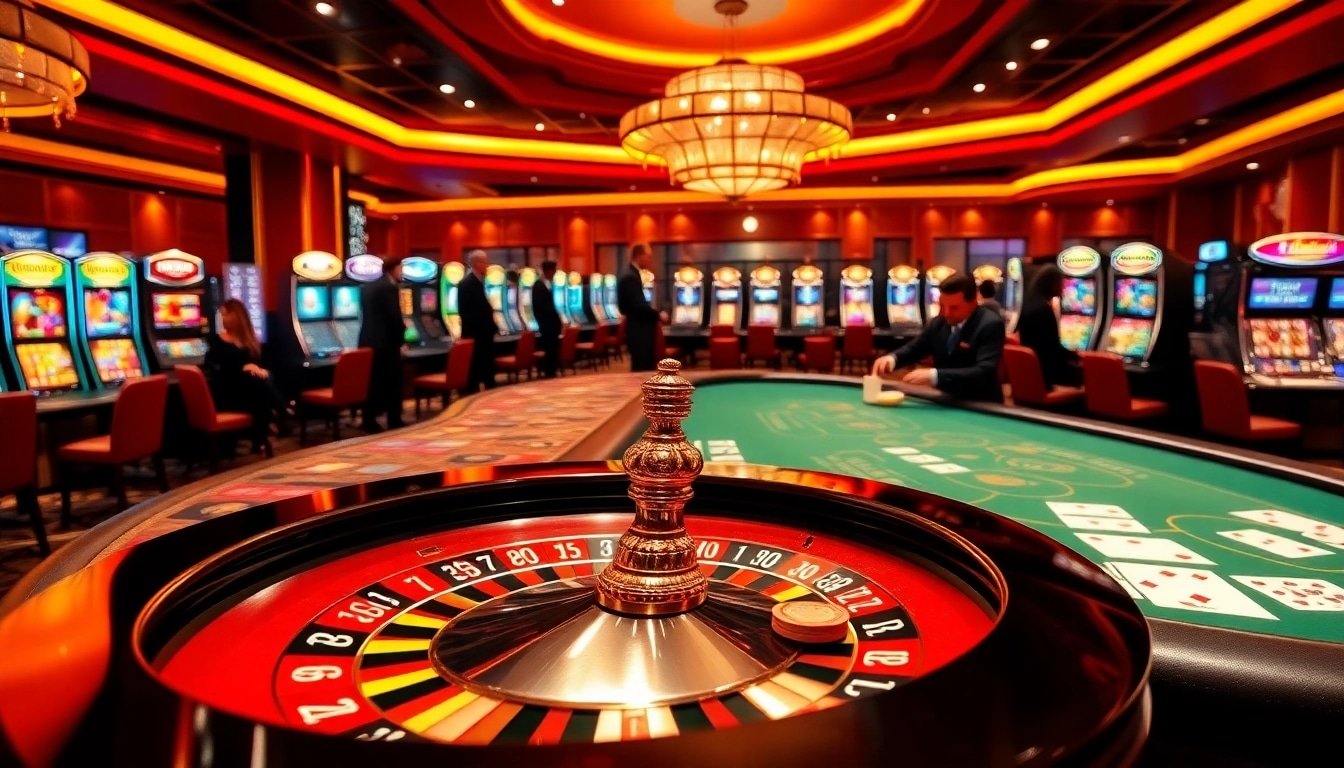 Experience thrilling action at mk8th.net with dynamic gaming visuals of roulette, blackjack, and slot machines.