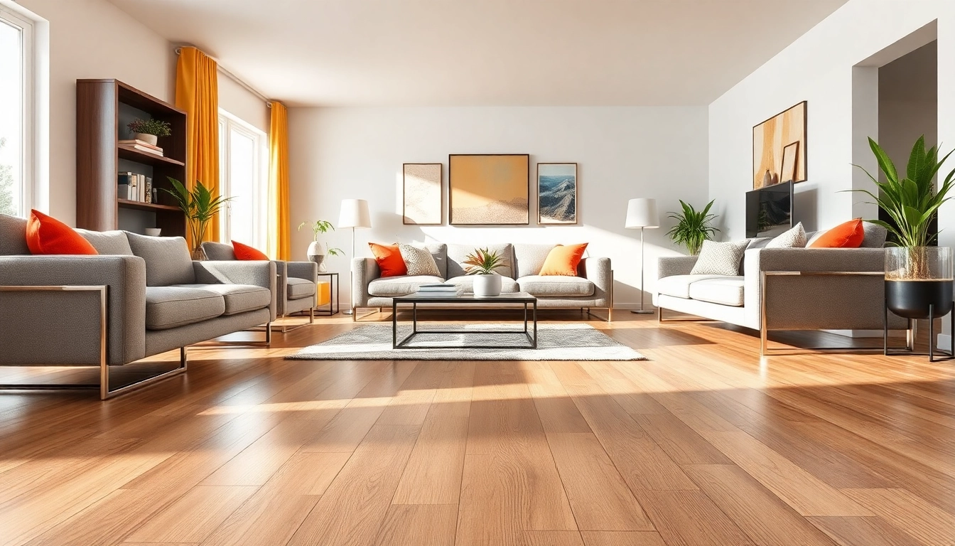 Elevate your space with laminate flooring that enhances style and comfort.