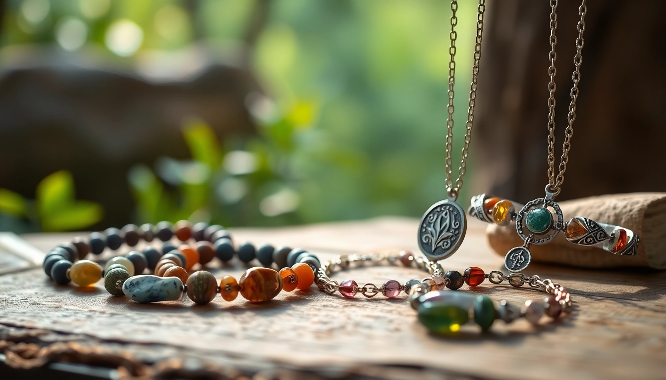 Shop unique spiritual jewelry shop featuring healing gemstones and intricate designs.