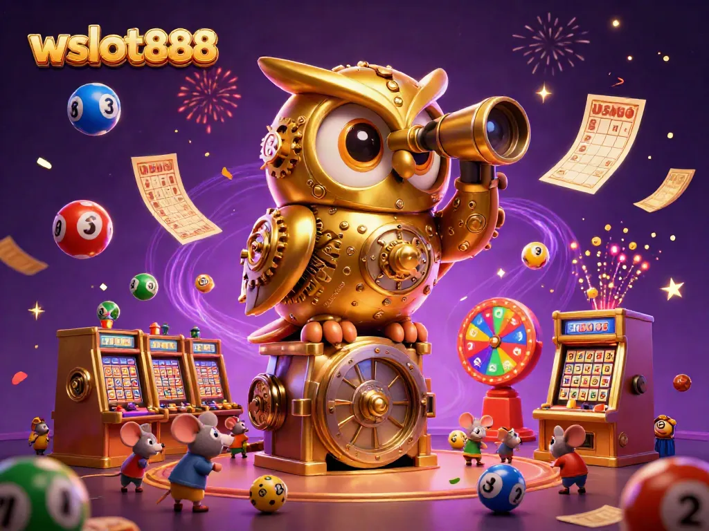 Menangkan jackpot di wslot888 dengan mesin slot unik disertai simbol keberuntungan.