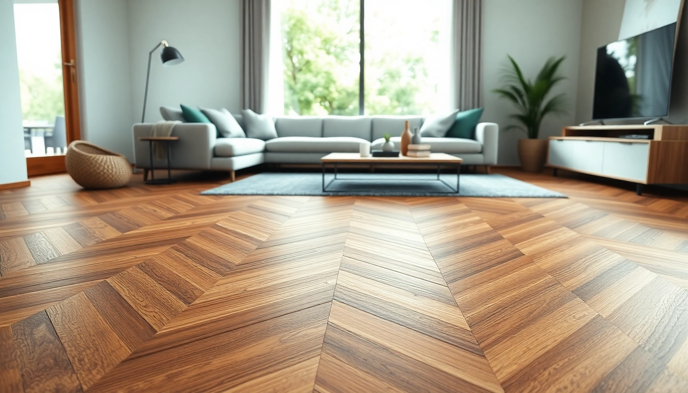 Enhance your space with waterproof vinyl flooring in a beautifully styled living room.