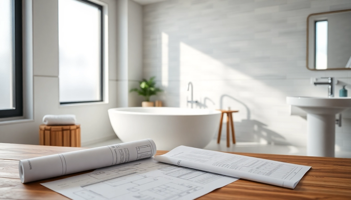 Inspiring bathroom renovation near me featuring modern design and natural lighting.