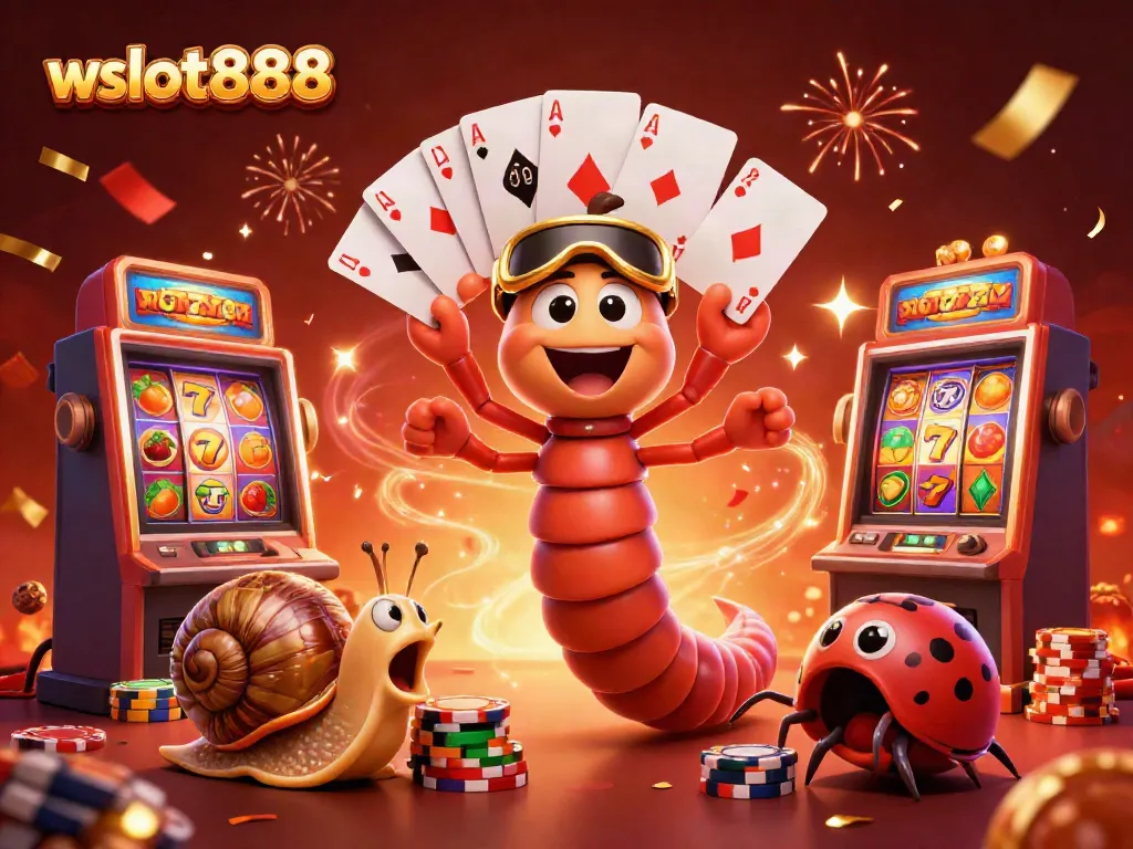 Menangkan jackpot besar dengan wslot888, dealer kartun unik dan simbol permainan slot yang menakjubkan.