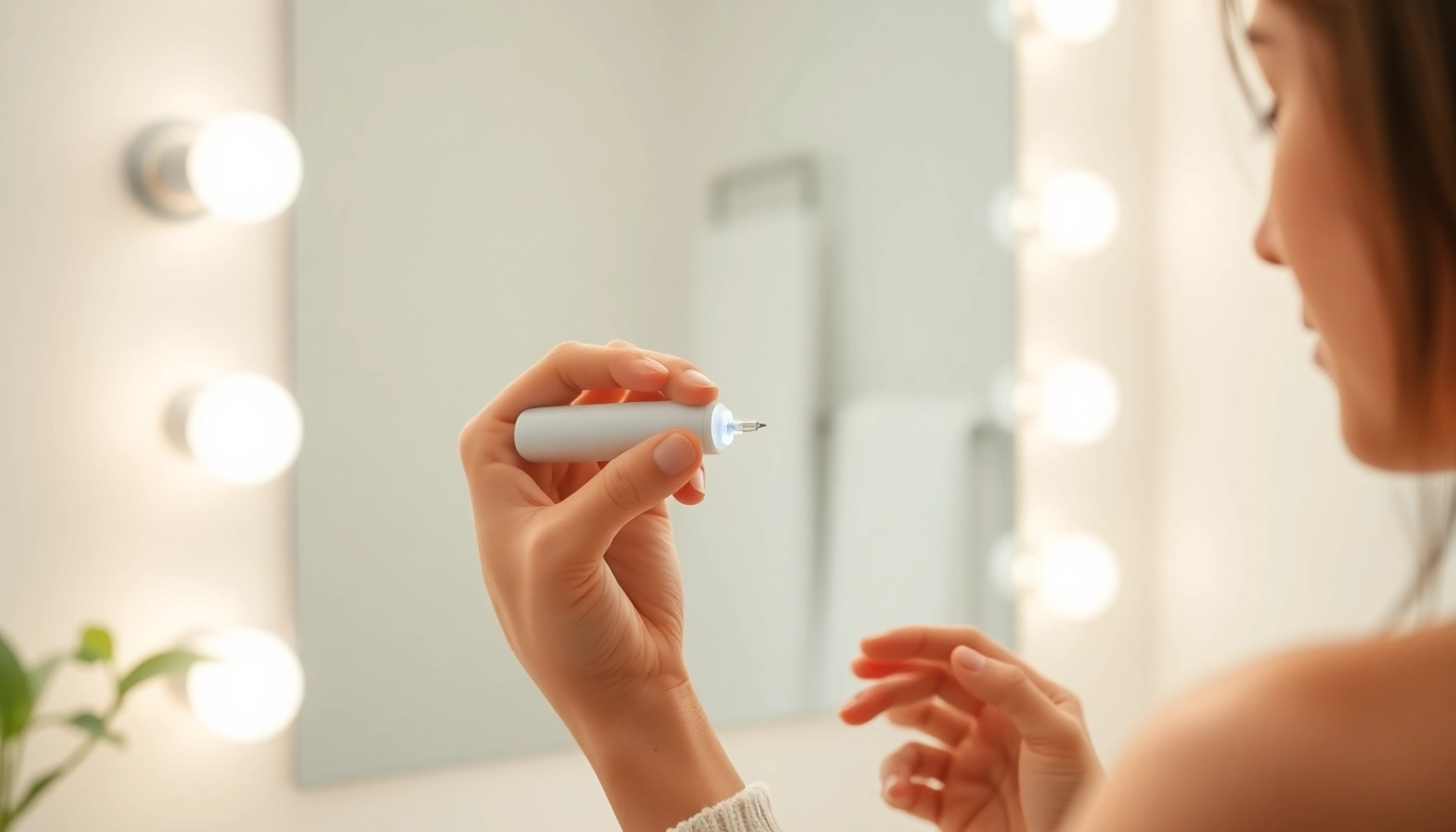 Learn how to use laser pen for skin tag removal effectively at home.