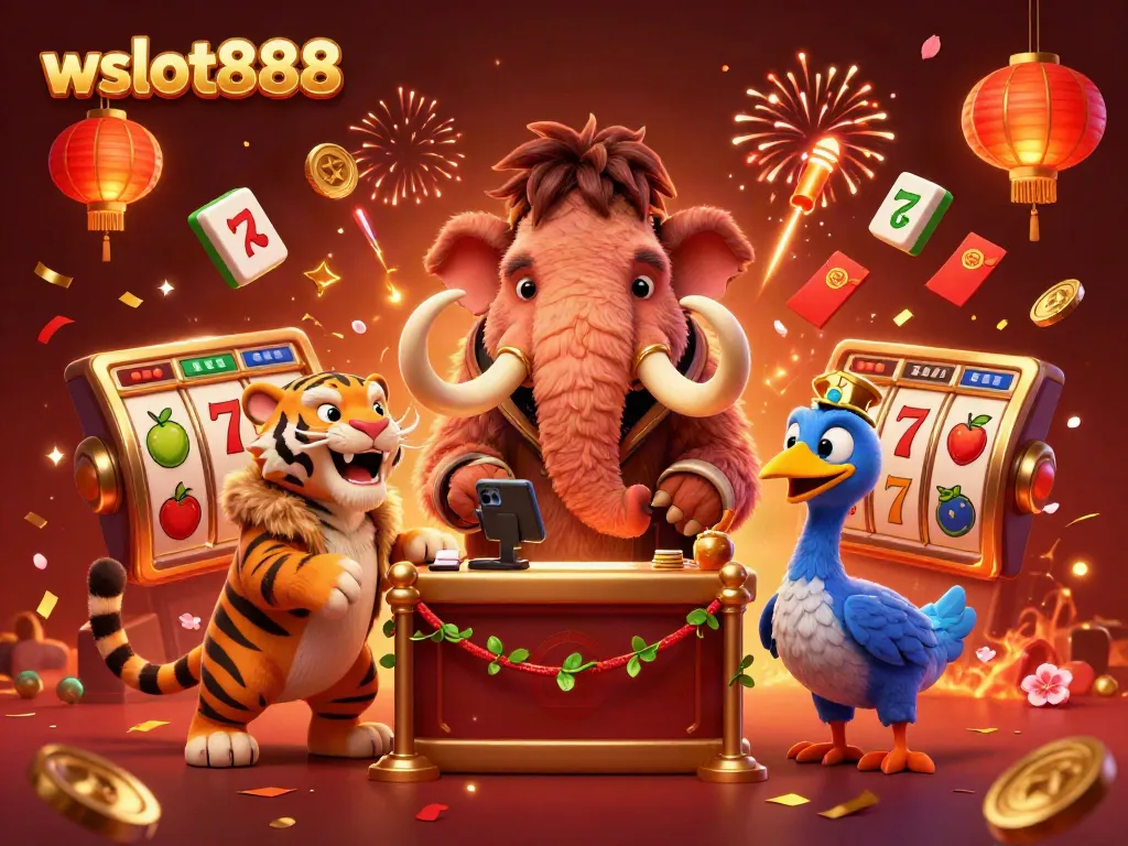 Slot gacor wslot888 hadir dengan karakter menarik dan simbol permainan beruntun.