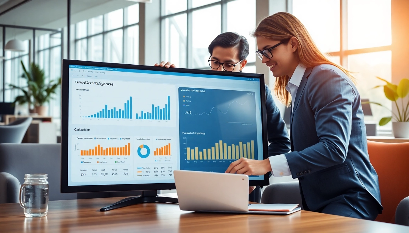 Analyze b2b competitive intelligence metrics with professionals in a collaborative workspace.