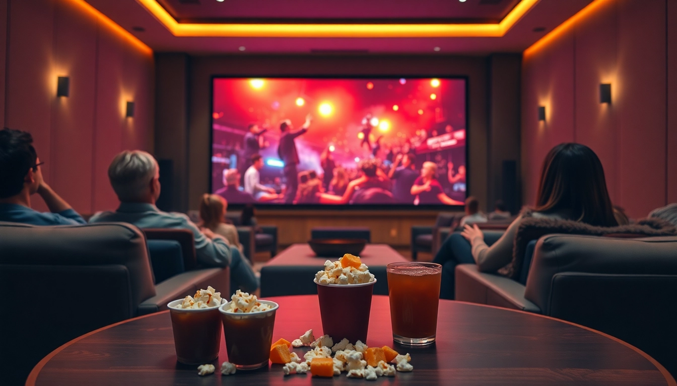 ดูหนังฟรีในบรรยากาศสบายๆ ของโรงหนังที่บ้านพร้อมขนมและเครื่องดื่ม