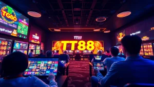 TT88 online gaming platform showcasing vibrant games and user-friendly interface.