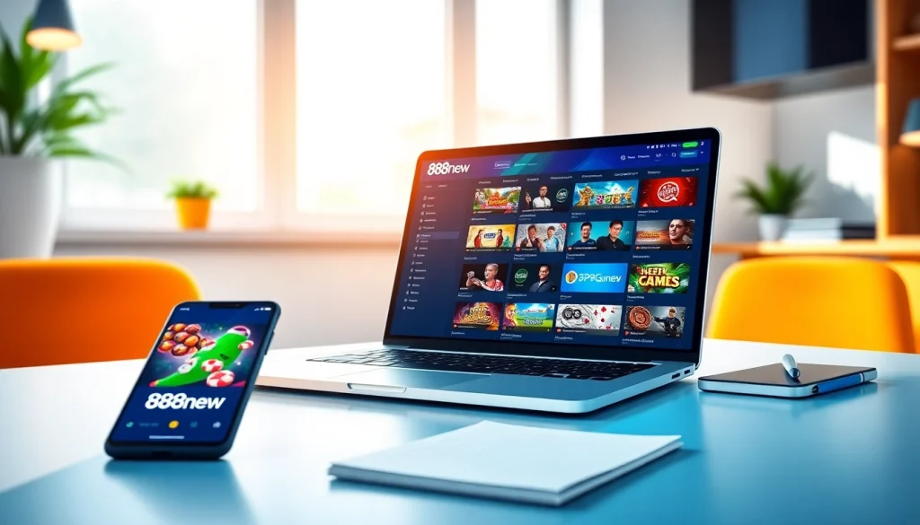 Experience the exciting world of online betting with 888new's engaging platform.