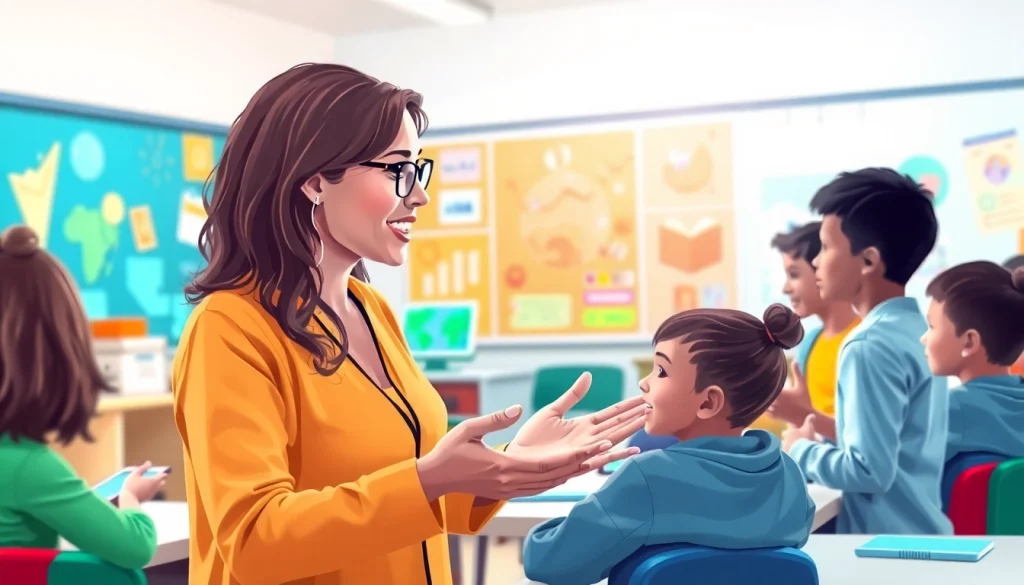 Engage with the vibrant atmosphere of Education through an interactive classroom environment.