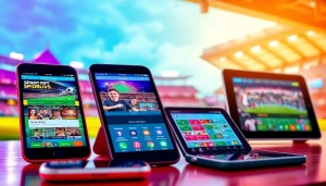 Engaging view of online sportsbooks India on mobile devices, highlighting technology and excitement of sports betting.