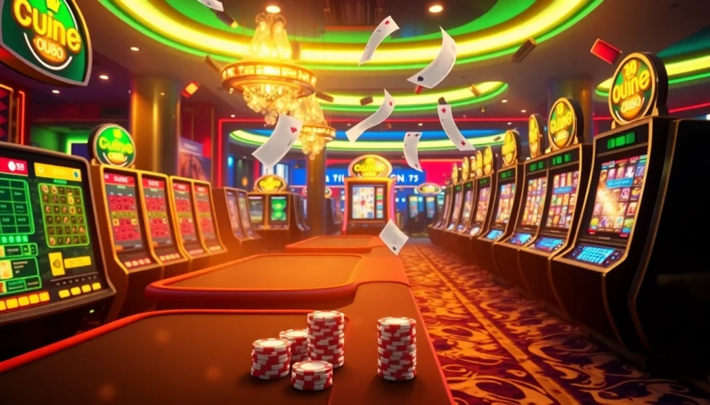 Experience high-stakes excitement with uu88 as vibrant casino visuals come to life.