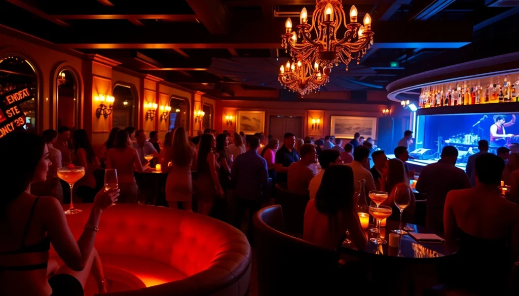 Dinner sxm at Club Noir: vibrant nightlife with stylish patrons and signature drinks.