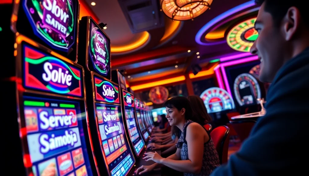 Experience the thrill at the slot server kamboja with vibrant casino energy and high-stakes action.