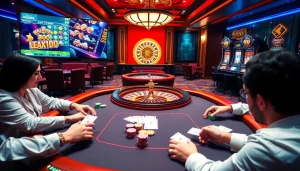 Experience high-stakes action at https://xx88.pizza/ with thrilling poker matches and vibrant casino ambiance.