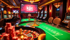 Enjoy a thrilling gaming experience at https://kjc.football/ with luxurious casino tables and vibrant action.