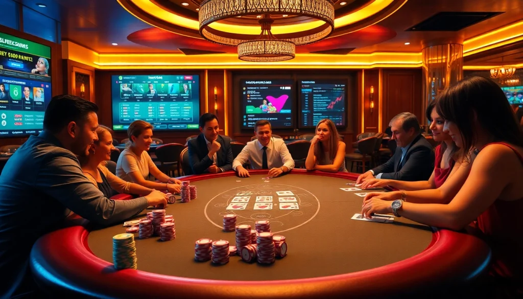 Experience thrilling poker action with a link alternatif sbobet in a luxurious casino ambiance.
