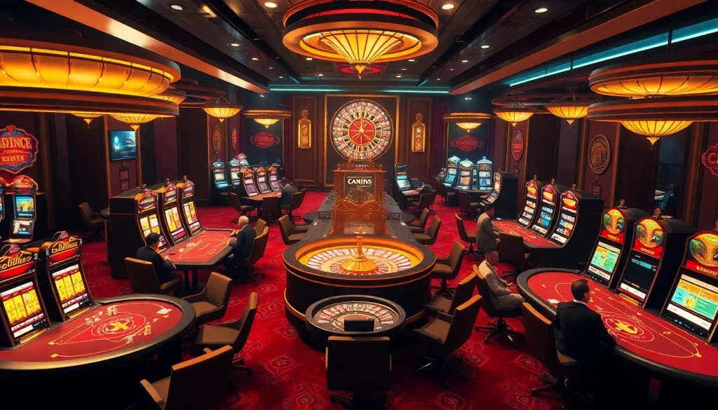 Engage with the hidden wiki of gambling by exploring thrilling casino games in a luxurious setting.