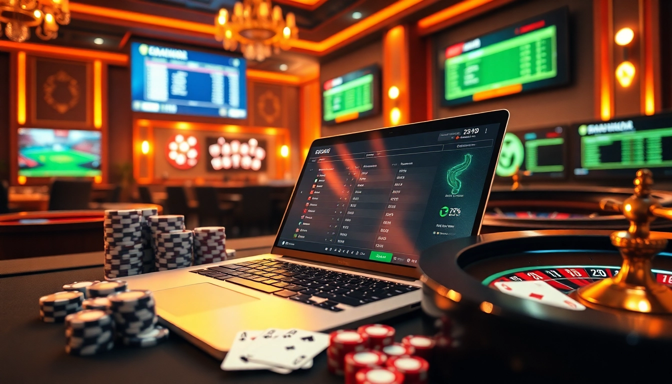 Experience excitement as you cập nhật kết quả bóng đá with immersive online betting visuals.