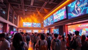 KJC365 entertainment hub showcasing vibrant activities and diverse culture.