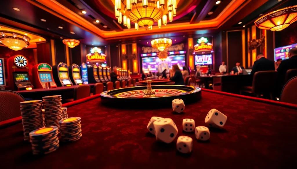 Experience the excitement of online gaming at rikvip.gb.net, featuring vibrant casino tables and thrilling gameplay.