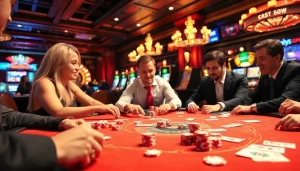 Experience thrilling gaming at 555win com with vibrant poker action and luxurious casino ambiance.