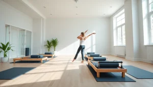 静かな自宅スタジオで最高のピラティス推奨を体験。