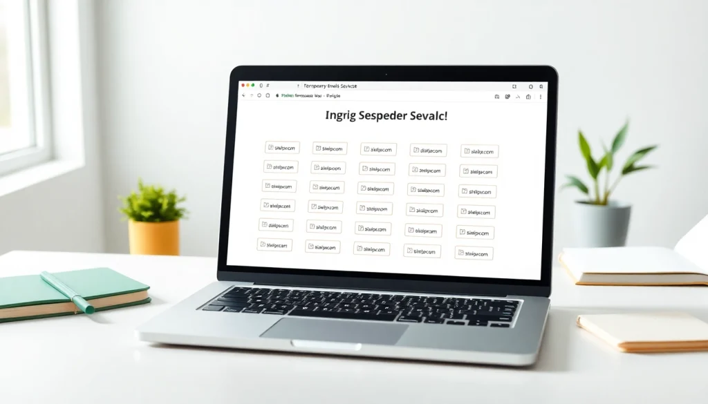 Manage your temp mail gmail account efficiently with a digital workspace setup.