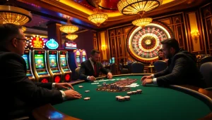 Experience the thrill of hidden wiki 2 at a luxurious casino poker table.