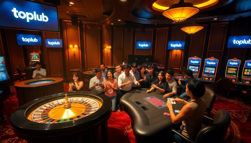 Experience the thrill of topclub gambling at a luxurious casino table.