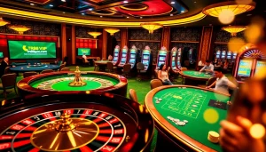 Exciting gameplay at tr88vip.co.com with players enjoying roulette and slots.