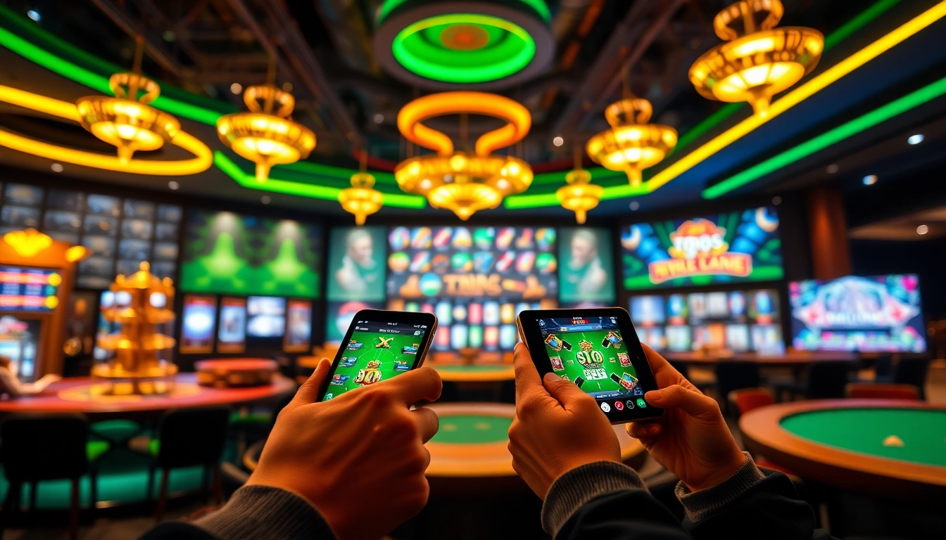 Exciting TR88 online betting platform showcasing vibrant games and bonuses.