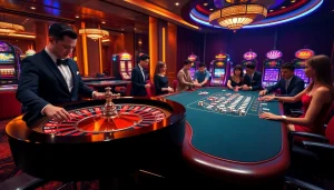 Experience thrilling gameplay at https://nk88net.com/ with a lively casino environment and professional dealers.