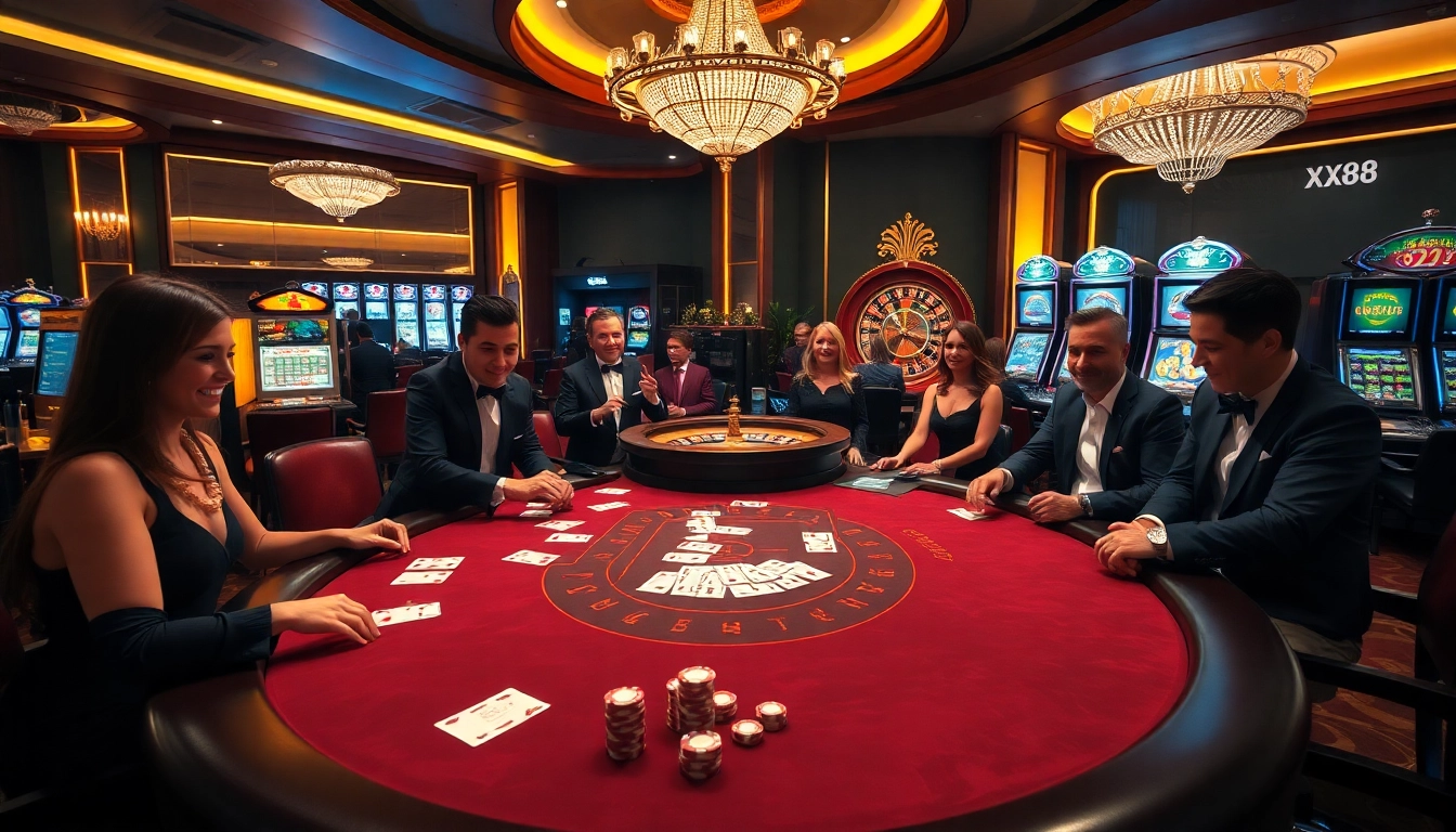 Experience luxury gaming at https://xx88.us/ with baccarat tables and thrilling players.