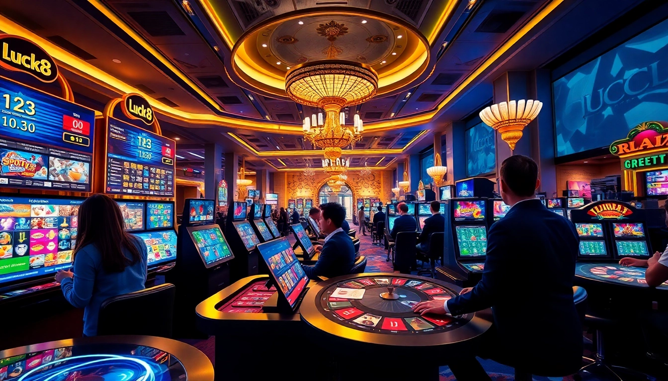 Experience the excitement of online betting at luck8win.live with vibrant games and happy players.