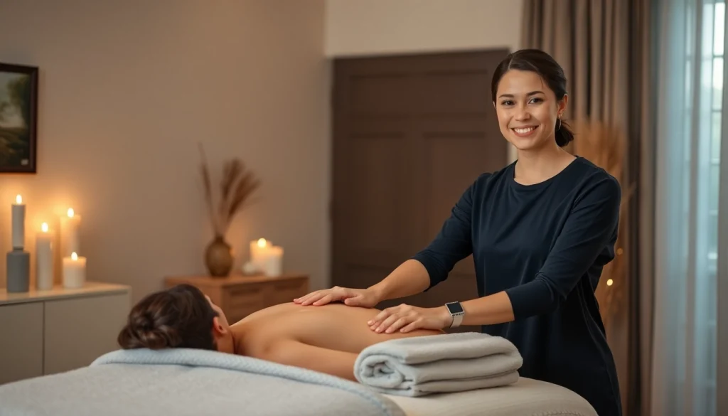 출장마사지 service in a calming home atmosphere with a skilled therapist.