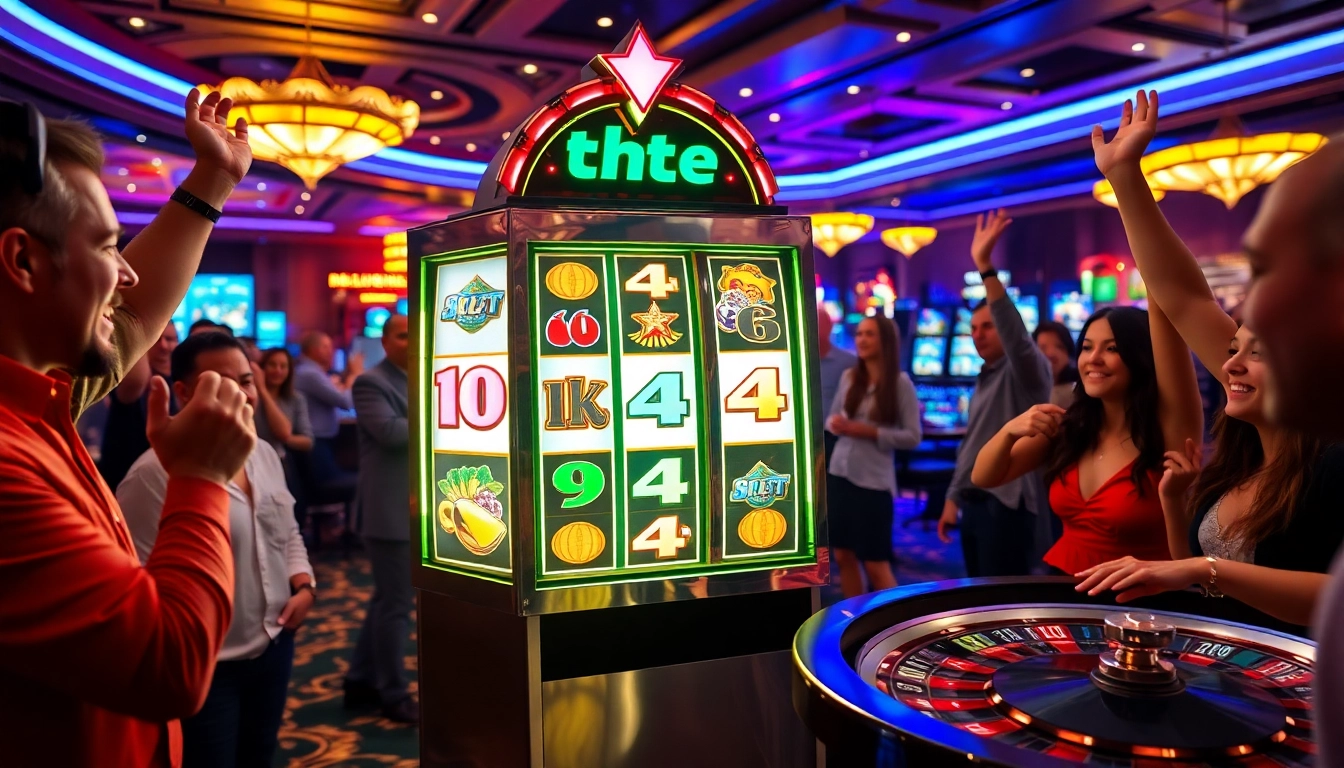 Menangkan pengalaman seru bermain ibet44 slot dengan mesin slot berkilauan dan pemain bersemangat.